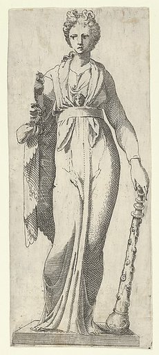 Melpomene, from the Mattei sarcophagus, Rome