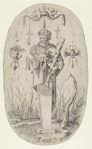 Term in the form of Hercules With His Club