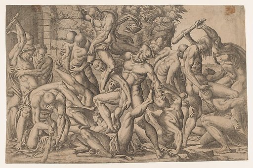 Combat of Naked Men