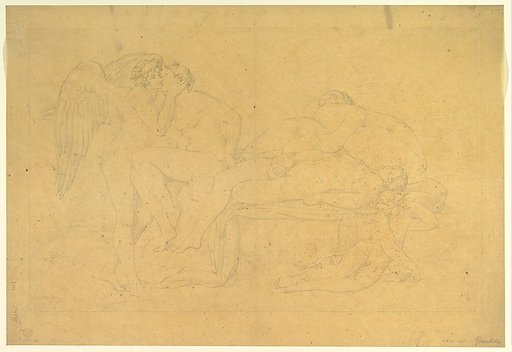 Mythological Scene, from the Legend of Cupid and Psyche