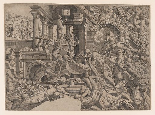 Battle in the Palace of Priam