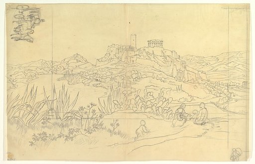 A View of the Ancient City (Parthenon?)