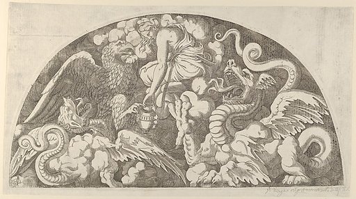 Jupiter's Eagle Bringing the Water to the Styx to Psyche