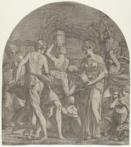 Rebecca and Eliezer at the Well
