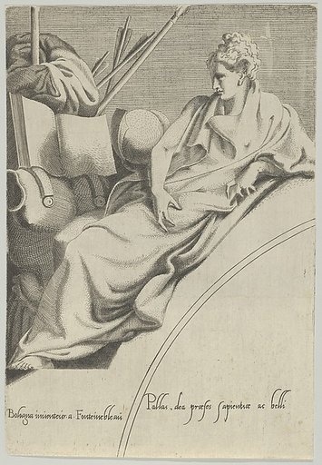 Athena, from "The Muses and the Three Goddesses"