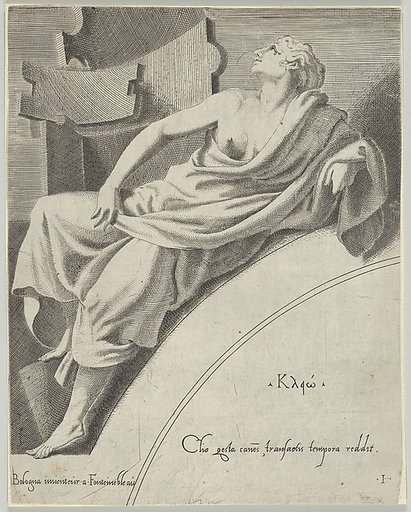 Clio, from "The Muses and the Three Goddesses"