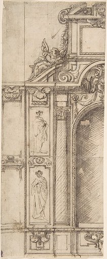 Left Half of the Design for an Altar
