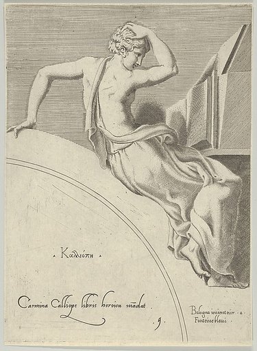 Calliope, from "The Muses and the Three Goddesses"