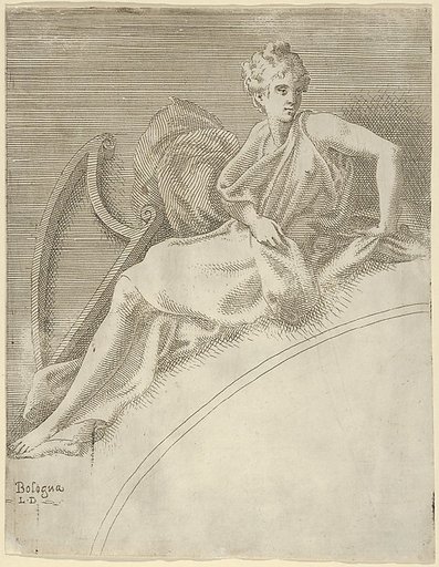 Terpsichore, from "Twelve Muses and Goddesses"