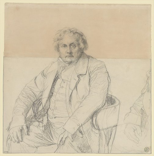 Study for the Portrait of Louis-François Bertin (1766–1841)