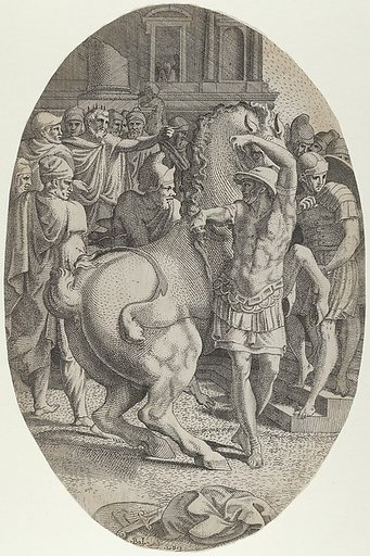 Alexander Mastering Bucephalus
