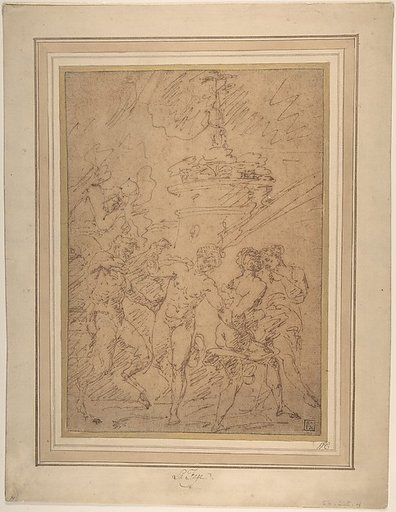 Satyr and Nymphs Dancing