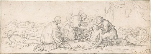 St. Charles Borromeo Giving Communion to the Plague-Stricken