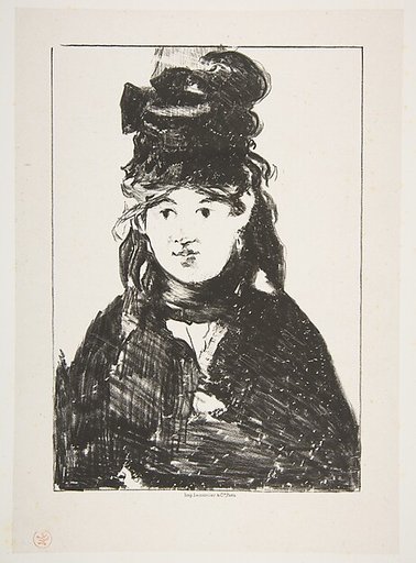 Berthe Morisot (in Black)