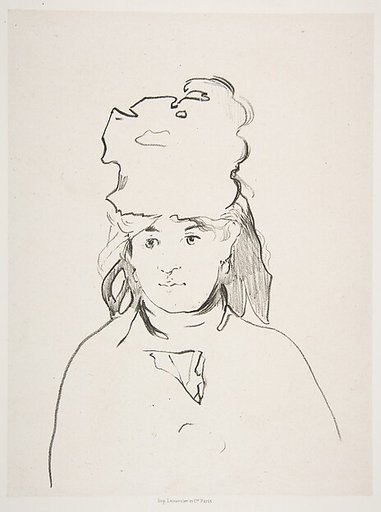 Berthe Morisot (in Silhouette)