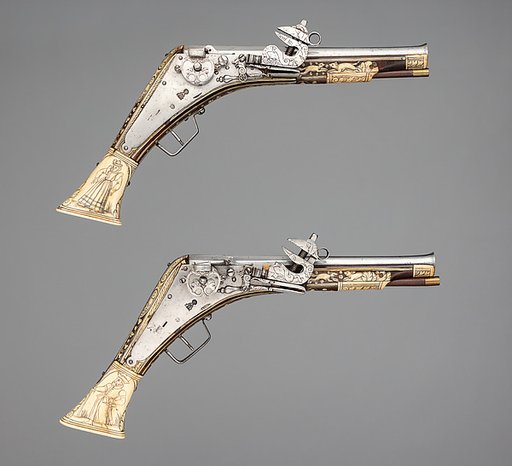 Pair of Wheellock Pistols