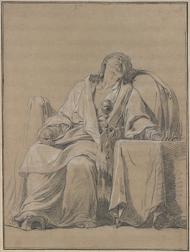 Youth Sleeping in a Chair