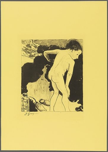 Bathers in Brittany, from the "Volpini Suite: Dessins lithographiques"