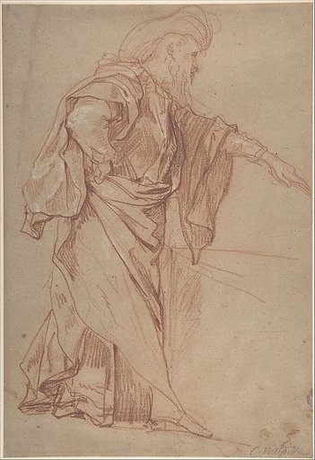 Standing Male Figure with Left Arm Extended