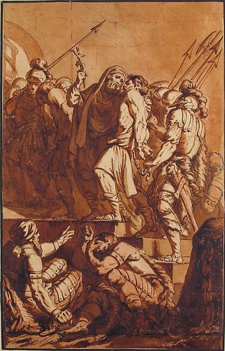Prisoners Led Out of a Dungeon