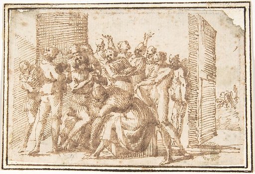 Religious Scene (Job and His Comforters?)