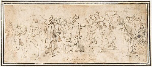 King Solomon Receiving the Queen of Sheba