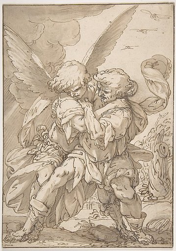 Jacob Wrestling with the Angel
