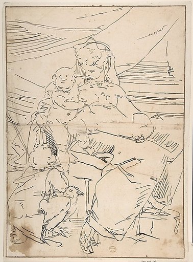 Mary, Infant Christ and Saint John
