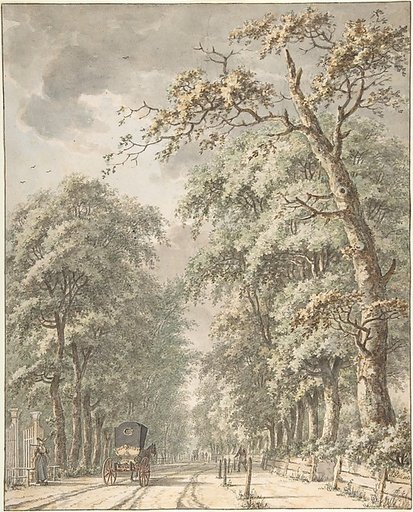 The Amstelveen Road from Amsterdam towards Amstelveen