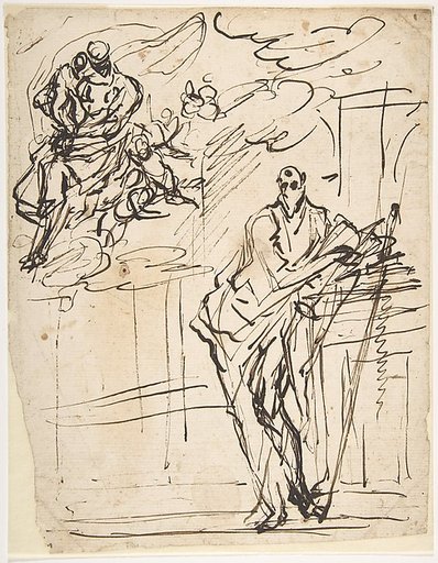 Virgin and Child Appearing to Saint Paul