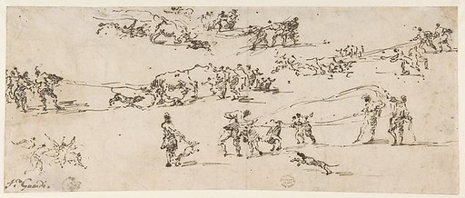 Bullbaiting in a Venetian Piazza
