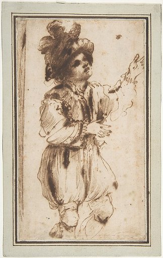 Boy Chasing a Butterfly