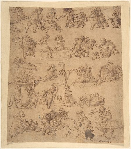 Studies of Putti