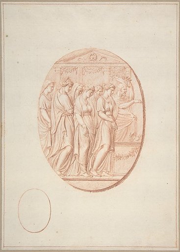 Figures before an Altar