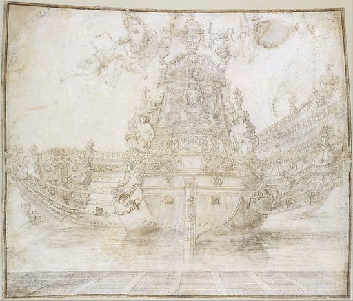 Design for the decoration of a Warship