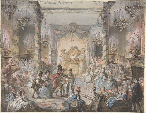 Theatrical Divertissement at an Evening Party