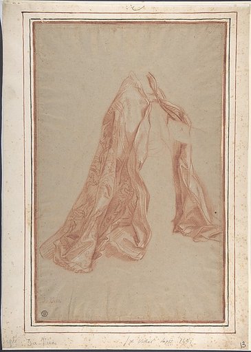 Kneeling Figure Wearing a Cope