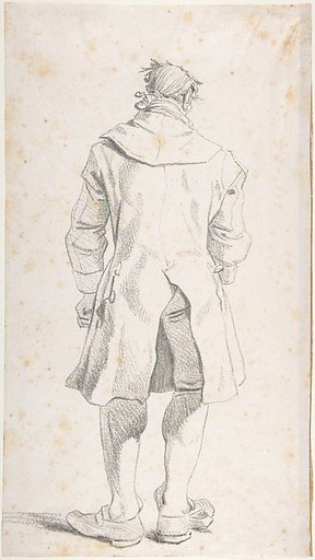 Caricature of Joseph-Benoît Suvée