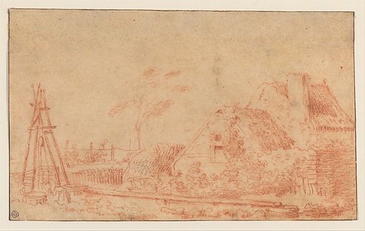 Landscape with a Cottage and Well