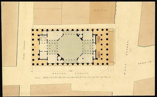 Plan of U. S. Custom House