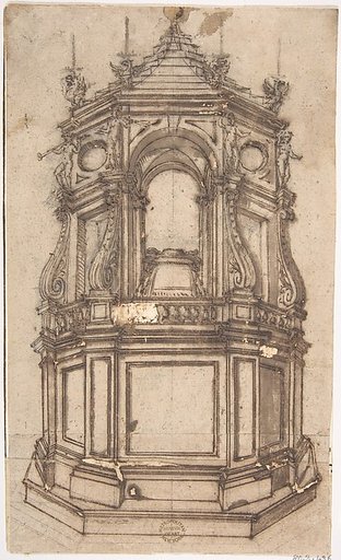 Catafalque for a Cardinal
