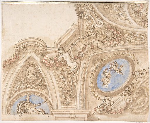 Design for the Corner of a Ceiling