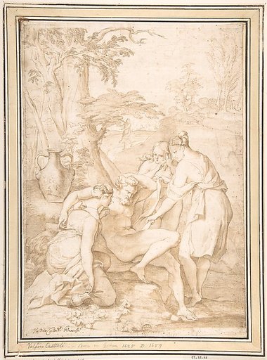 Lot and His Daughters (?)