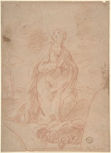 Virgin Kneeling in Prayer