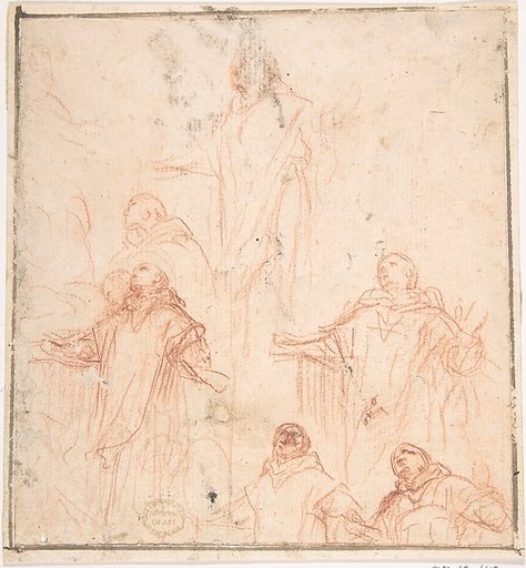Studies of a Monk in Ecstasy