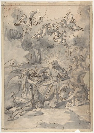 Christ Surrounded by Angels