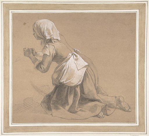 Kneeling Milkmaid