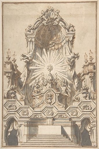 Framed Design for an Altar