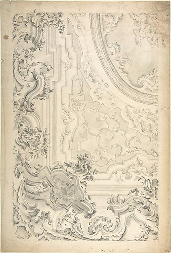 Design for a Ceiling with Cove Showing