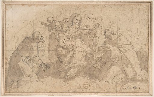 Madonna and Child with Saints and Angels